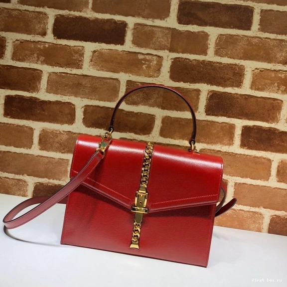 Firstbag ru Sylvie small 1969 handle bag top Gucci 0723